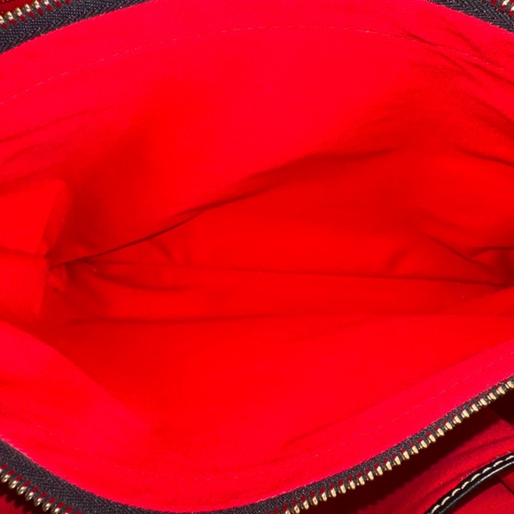 Dooney & Bourke Black Leather Tammy Tote: R1312BB - Picture 8 of 13